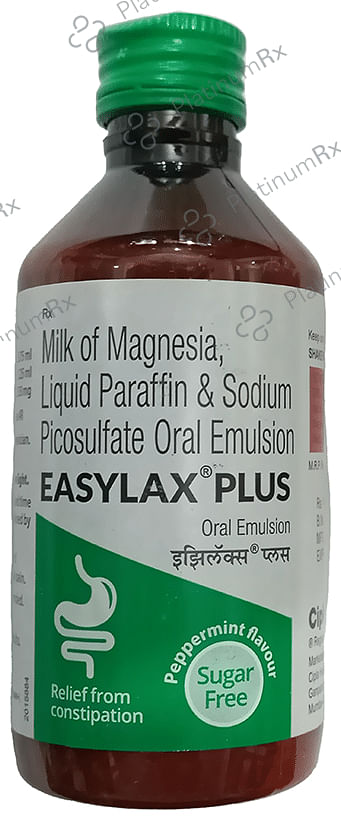 Easylax Plus Oral Emulsion Peppermint Syrup 170ml