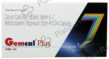 Gemcal Plus Soft Gelatin Cap10's