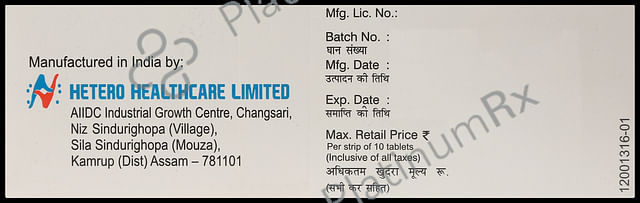 Fixar 120/10mg Tablet 10s
