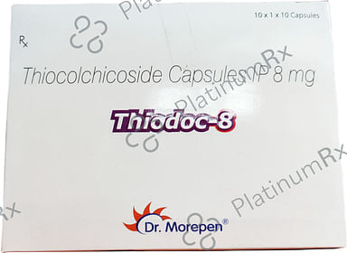 Thiodoc 8mg Capsule 10s