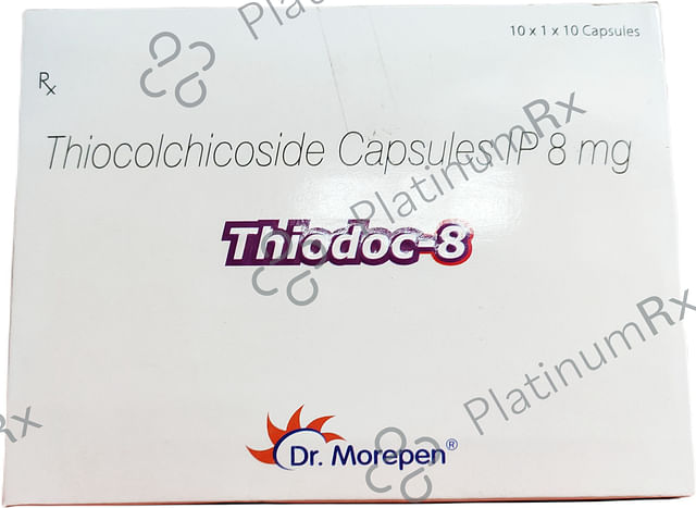 Thiodoc 8mg Capsule 10s