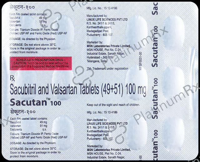 Sacutan 100mg Tablet 14s