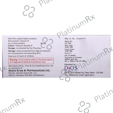 Valros 20 Tablet