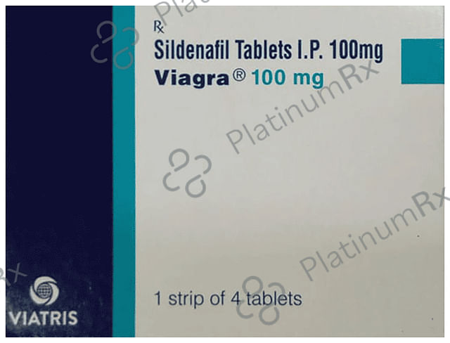 Viagra 100mg Tablet 4s