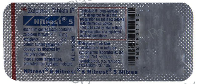Nitrest 5 Tablet