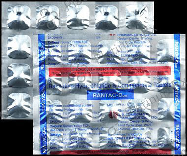 Rantac Dom 10/150mg Tablet 20s