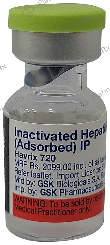 Havrix 720 Junior Monodose Vaccine 0.5ml
