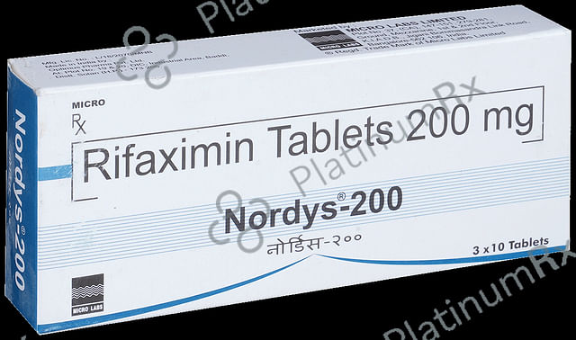 Nordys 200mg Tablet 10s