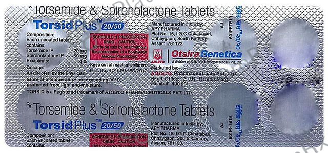 Torsid Plus 20/50 Tablet 10s