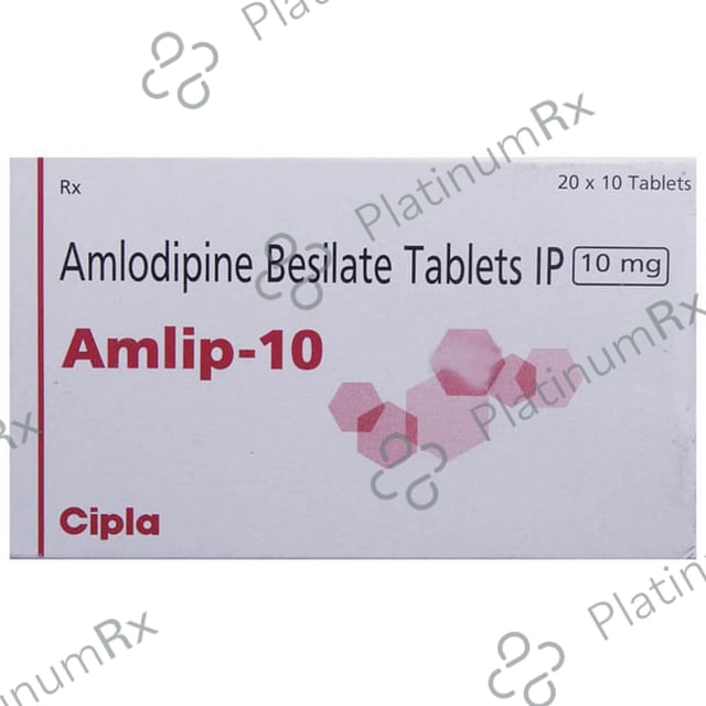 Amlip 10mg Tablet 10s