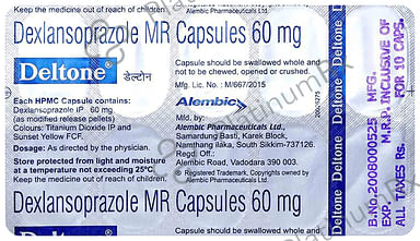 Deltone 60mg Capsule MR 10s
