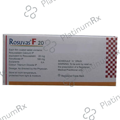 Rosuvas F 20/160mg Tablet 10s