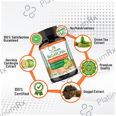 Leanhealth Garcinia Cambogia Ultra Slim 800mg Veggie Capsule 90 vegicaps