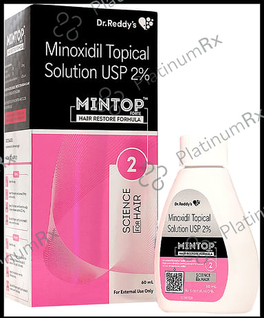 Mintop Forte 2% Hair Restore Formula Solution 60ml