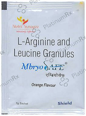Mbryosafe 3000/400mg Orange Sachet 7gm
