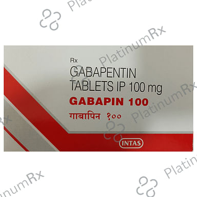 Gabapin 100mg Tablet 15s