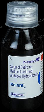 Relent Plus 30/5mg Syrup 60ml