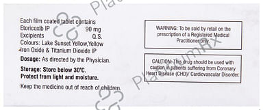 Etowin 90mg Tablet 10s