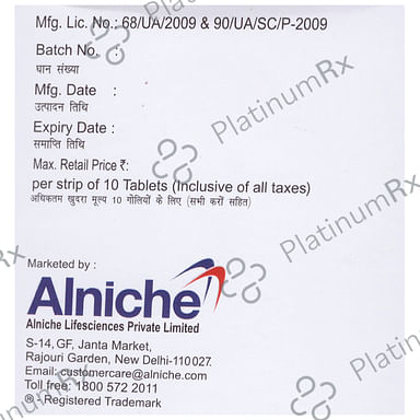 Alcofix Gold Tablet 10s