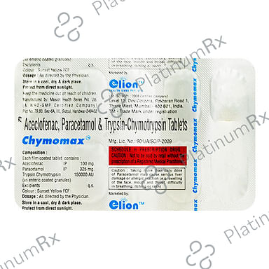 Chymomax Tablet 10s