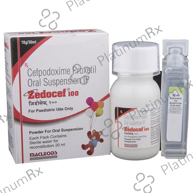 Zedocef 100mg Oral Suspension 30ml