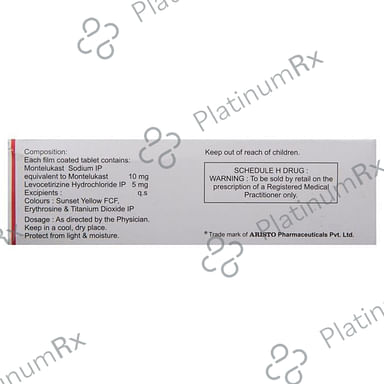 Montina L 5/10mg Tablet 10s