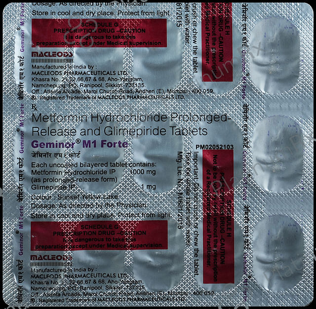 Geminor M1 Forte 1/1000mg Tablet PR 15s
