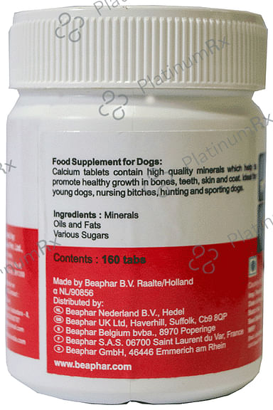 Beaphar Kalk Calcium Tablet 60 tablets