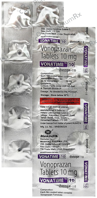 Vonatime 10mg Tablet 10s