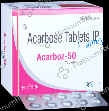 Acarboz 50mg Tablet 10s