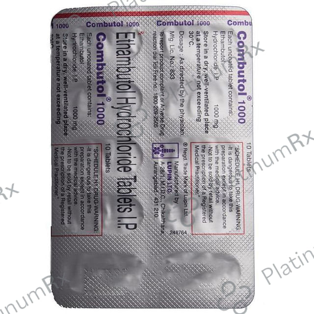 Combutol 1000 Tablet