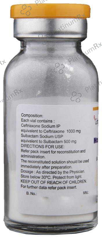 Monocef SB 1.5gm Injection 1s
