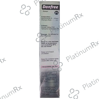 Danfree 2% Shampoo from Cipla for Antifungal Infections