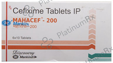 Mahacef 200mg Tablet 10s