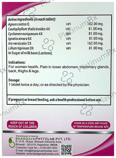 Bhargava Meniphib Tablet (20 Each)