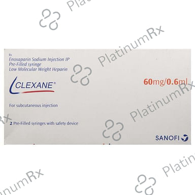 Clexane 60mg Injection 1s