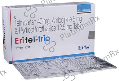 Eritel Trio 5/12.5/40mg Tablet 15s