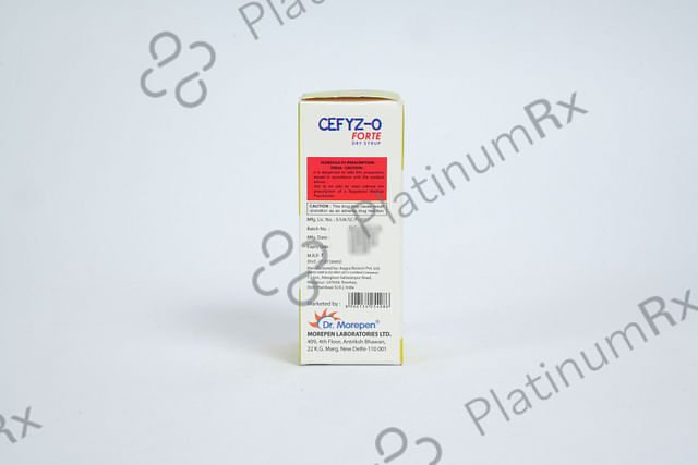 Cefyz O Forte 100mg Syrup 30ml