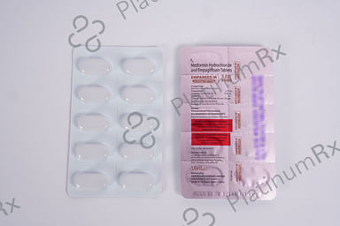 Empaneed M 12.5/1000mg Tablet 10s