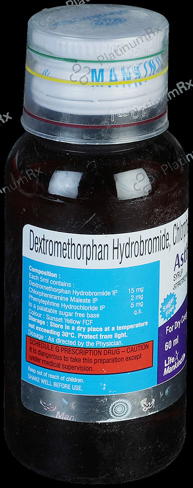 Asthakind-DX Syrup Sugar Free 60 Syrup