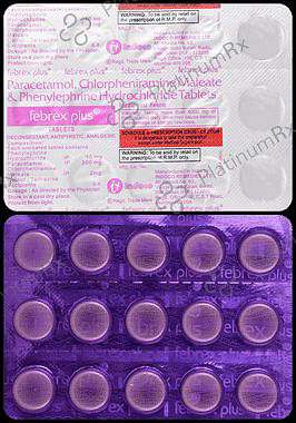 Febrex Plus 2/500/10mg Tablet 15s