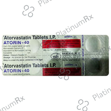 Atorin 40mg Tablet