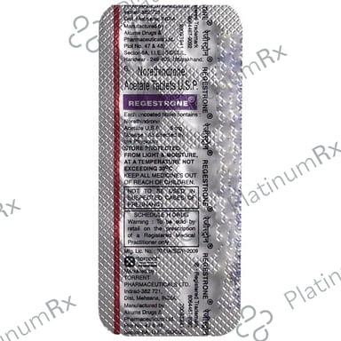 Regestrone 5mg Tablet 10s