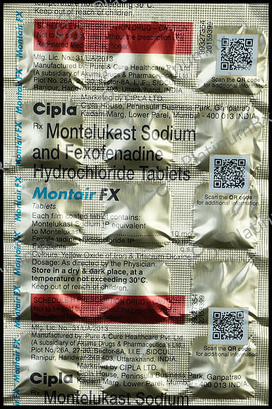 Montair FX 120/10mg Tablet 15s