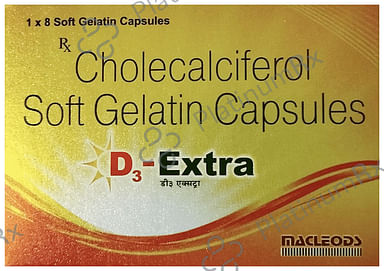 D3 Extra Soft Gelatin Capsule 8s
