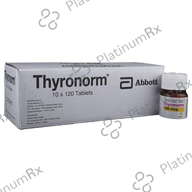 Thyronorm 100mcg Tablet 120s