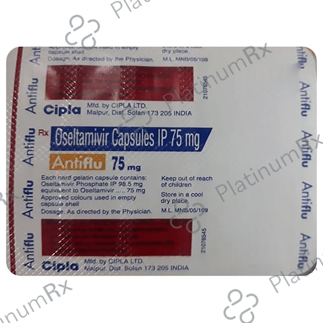Antiflu 75mg Capsule 10s