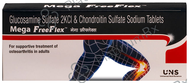 Mega FreeFlex Joint Health 600/750mg Tablet 10s