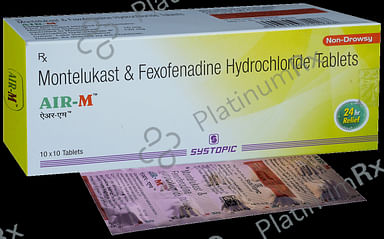 Air M 120/10mg Tablet 10s