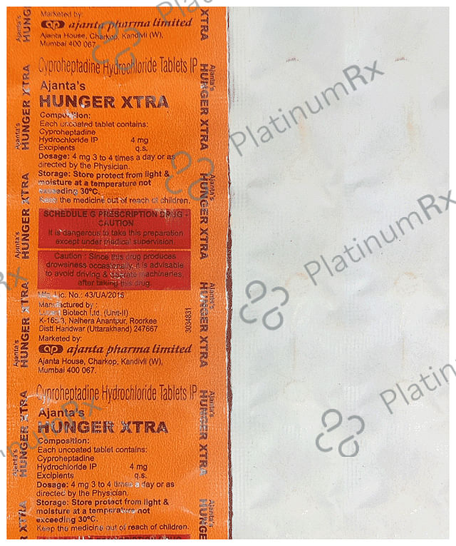 Hunger Xtra Tablet